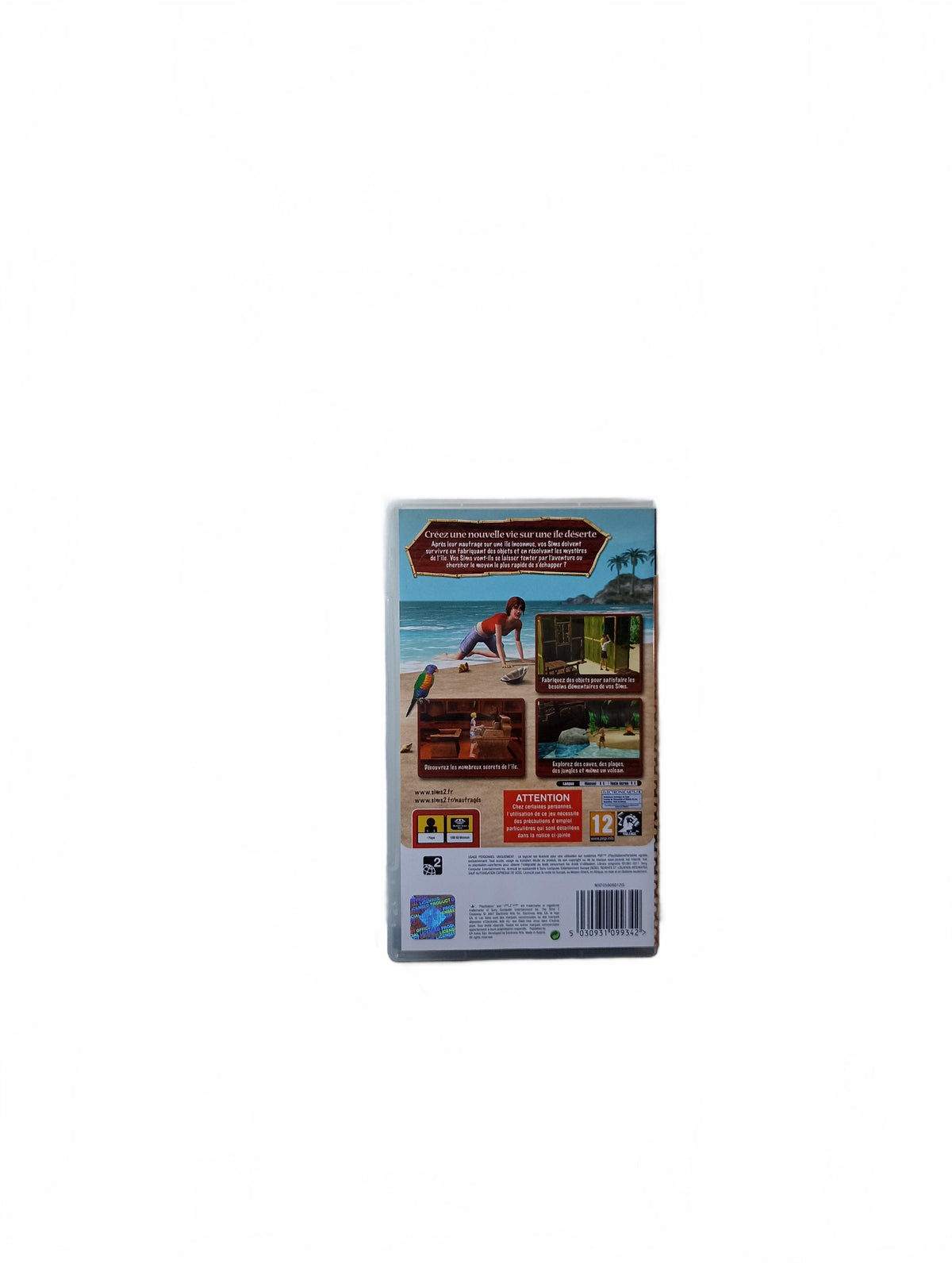 Sims 2 Naufragés Playstation Portable (PSP) Essentials