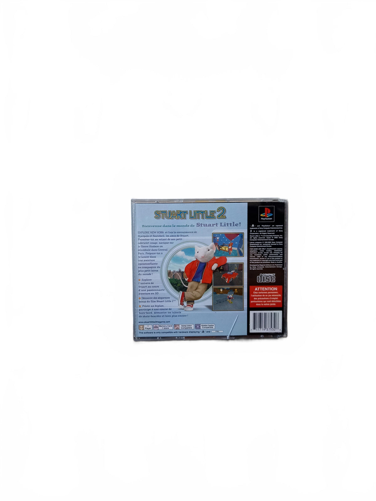 Stuart Little 2 PlayStation 1 (PS1) Seconde Vie