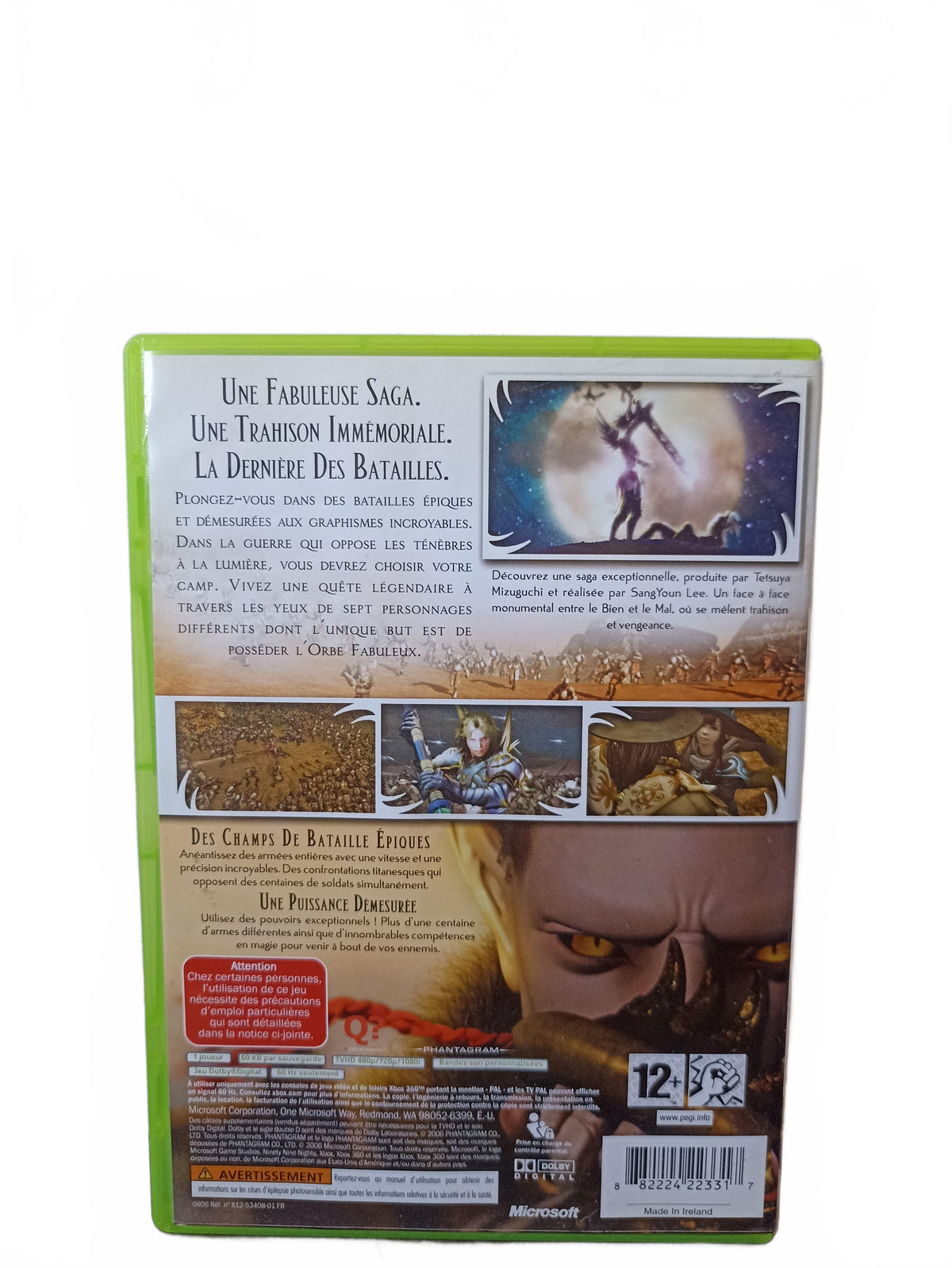 Ninety Nine Nights Xbox 360 Complet Version Française