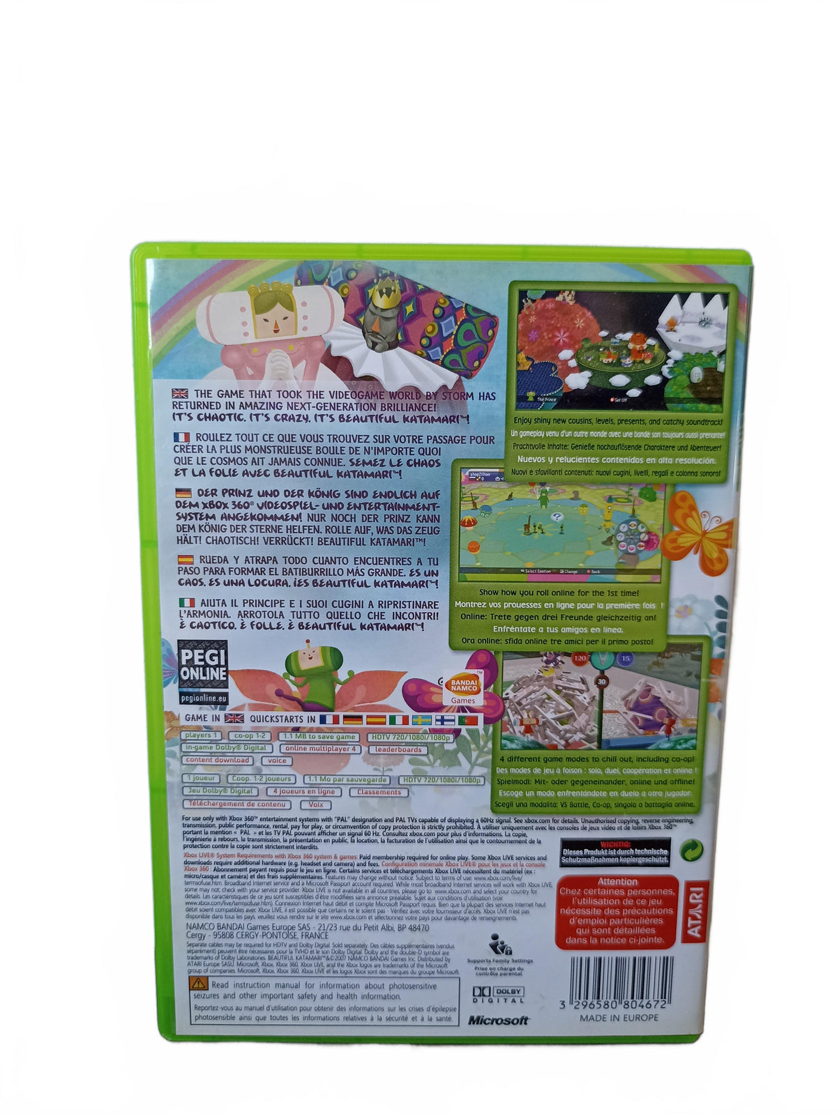 Beautiful Katamari Xbox 360 Complet Version Française