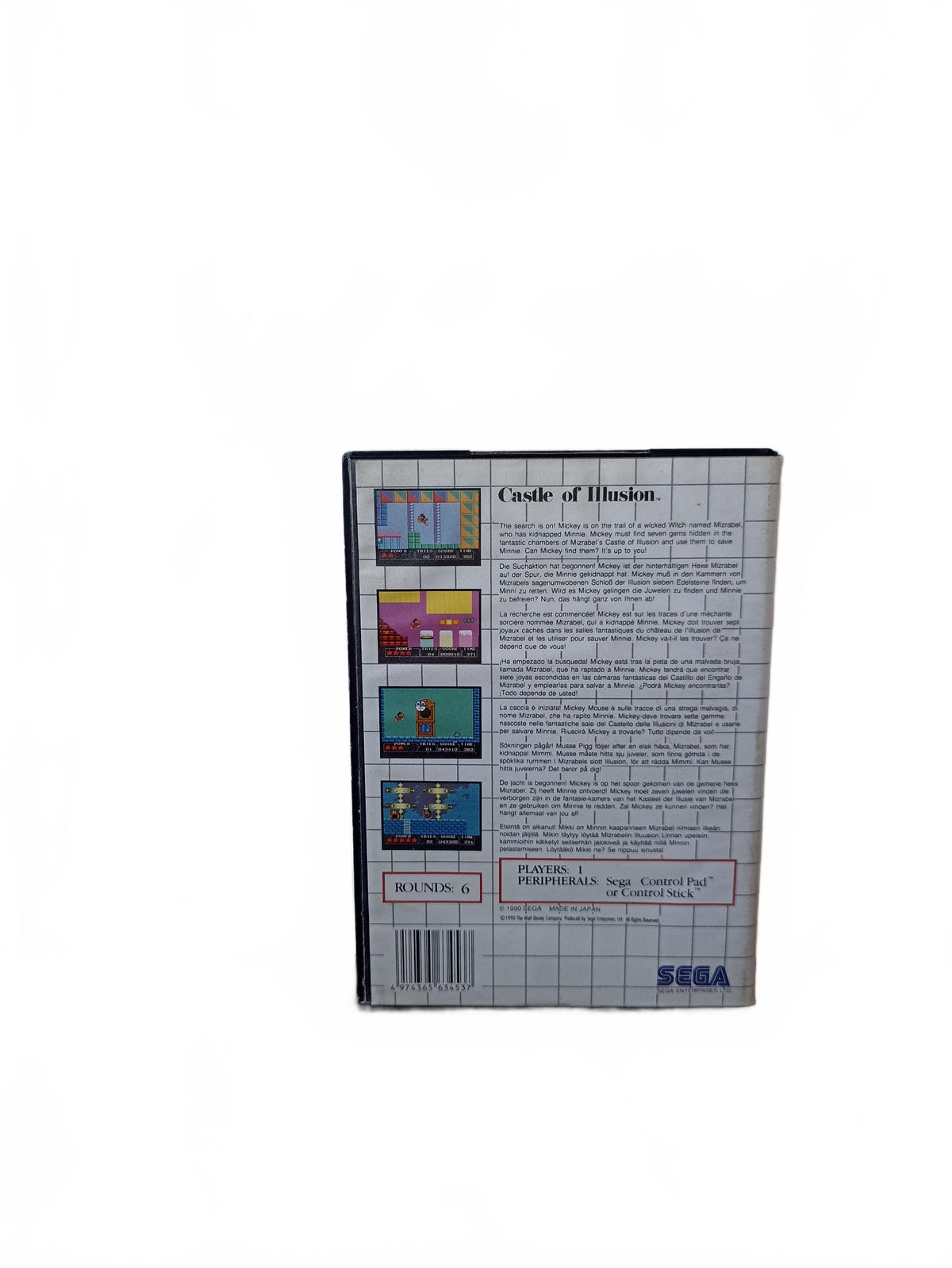 Castle Of Illusion Master System