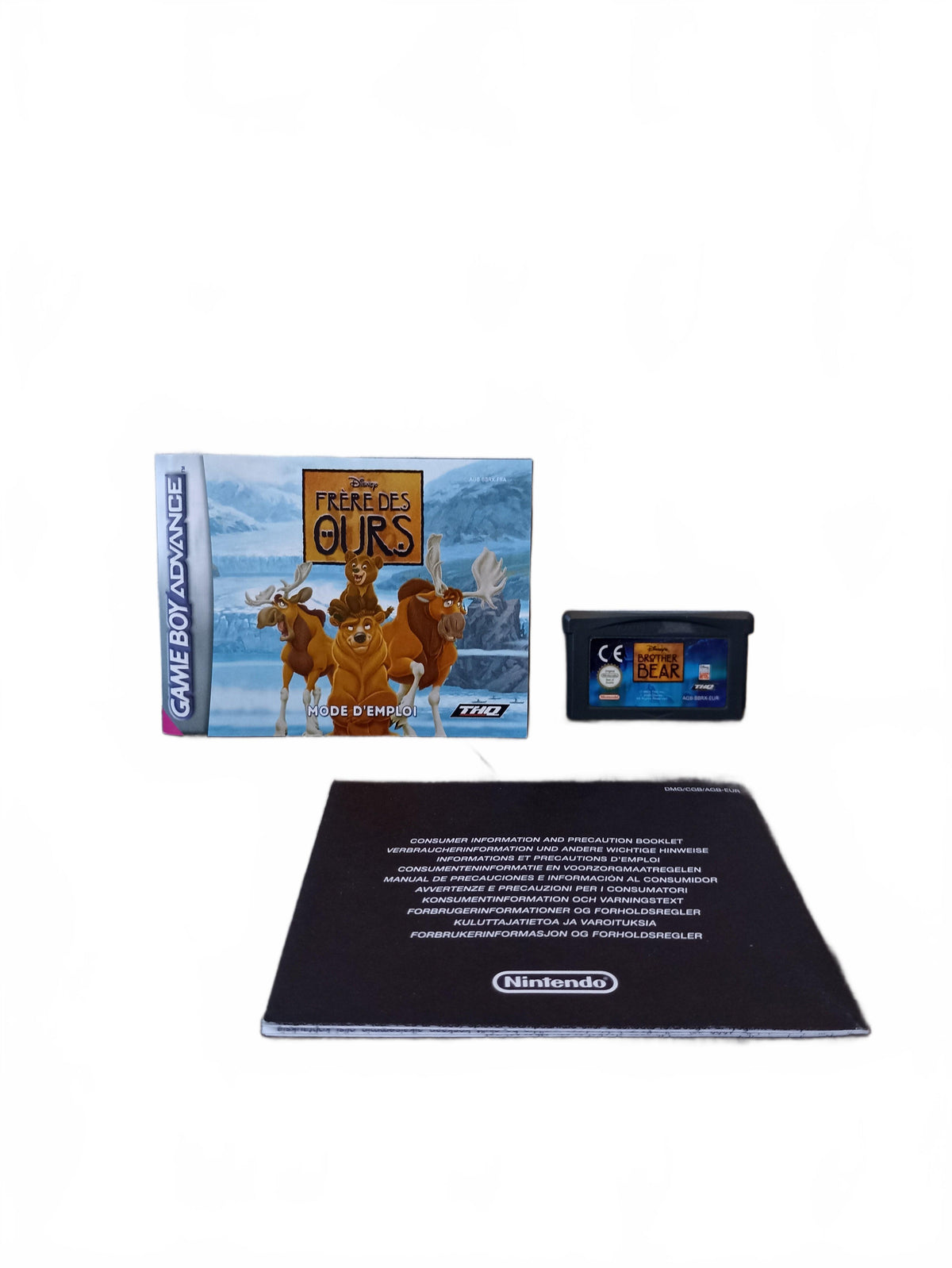Frère des Ours Game Boy Advance (GBA) complet en boite