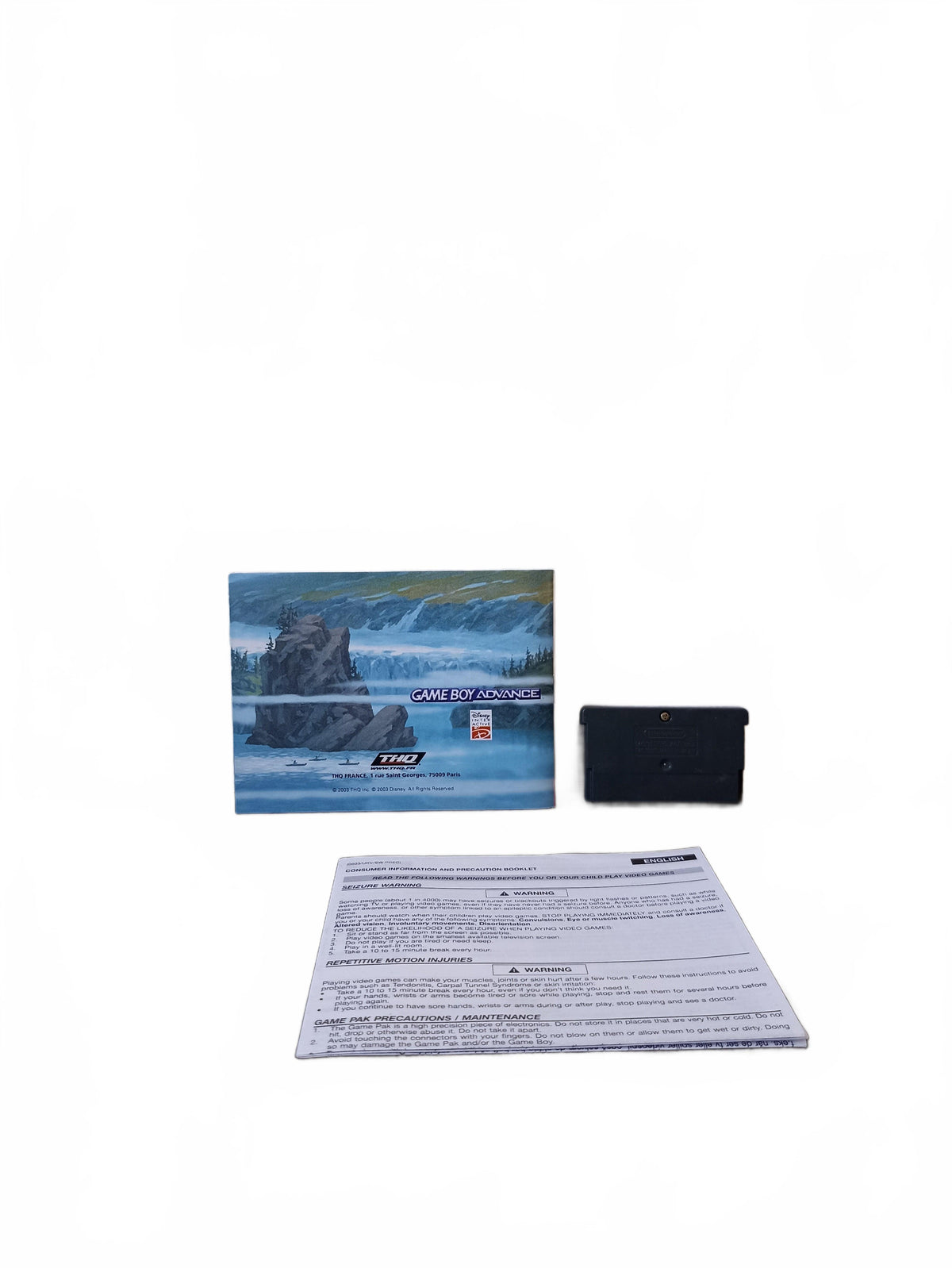 Frère des Ours Game Boy Advance (GBA) complet en boite