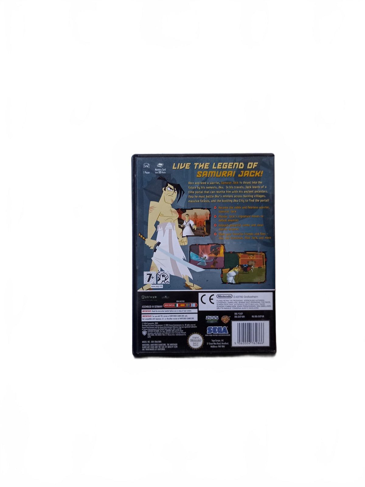 Samurai Jack GameCube