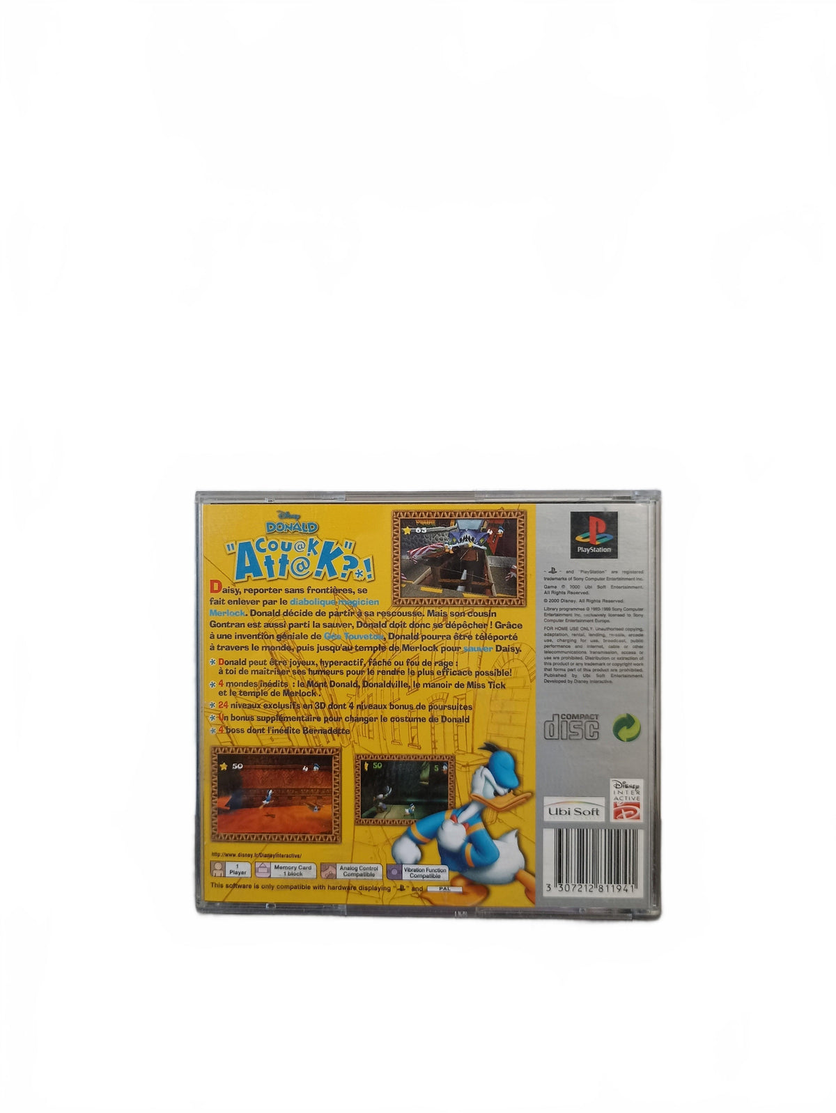 Donald Couak Attack - PlayStation 1