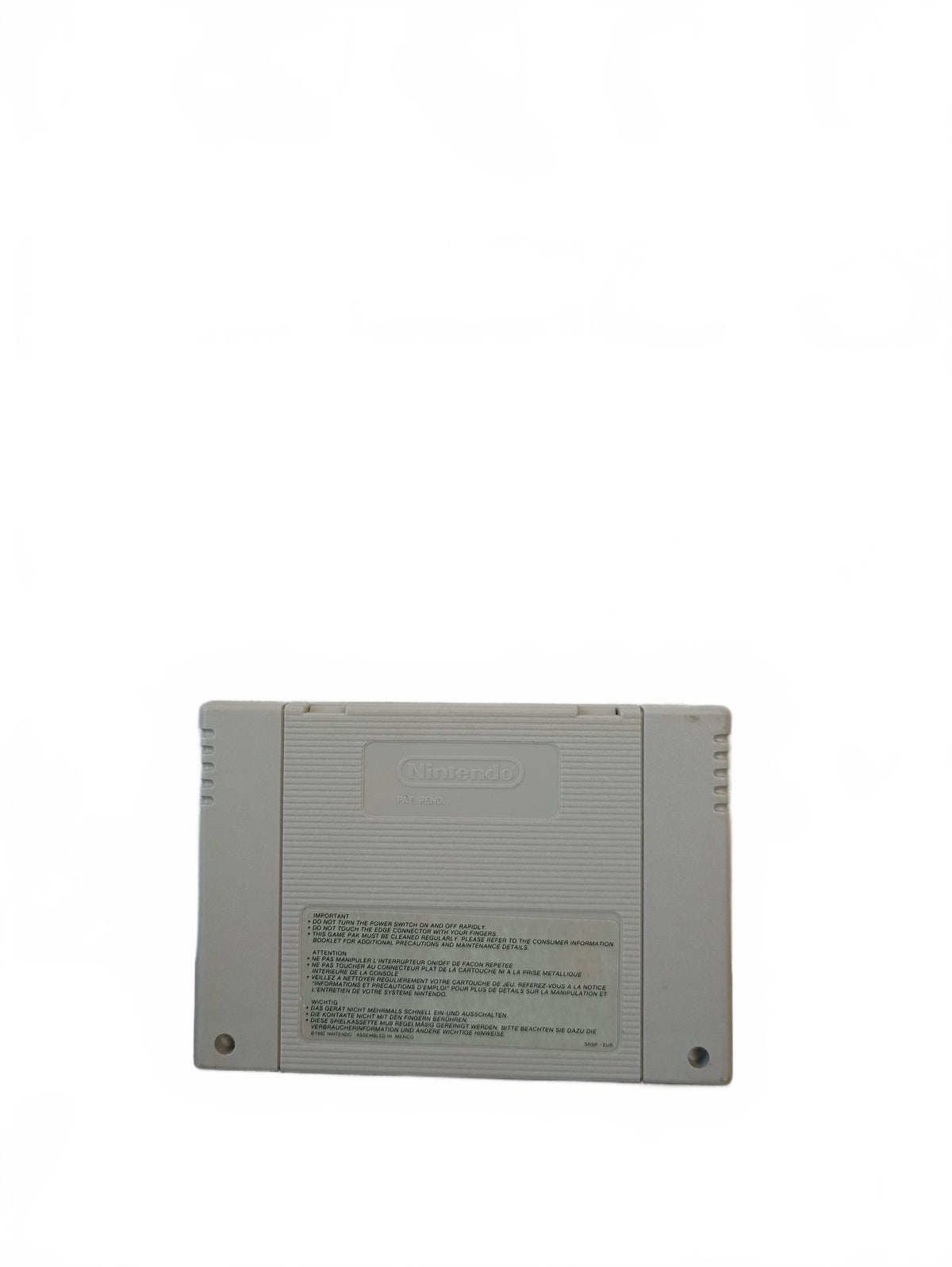 Mighty Morphin Power Rangers: The Movie - Super Nintendo