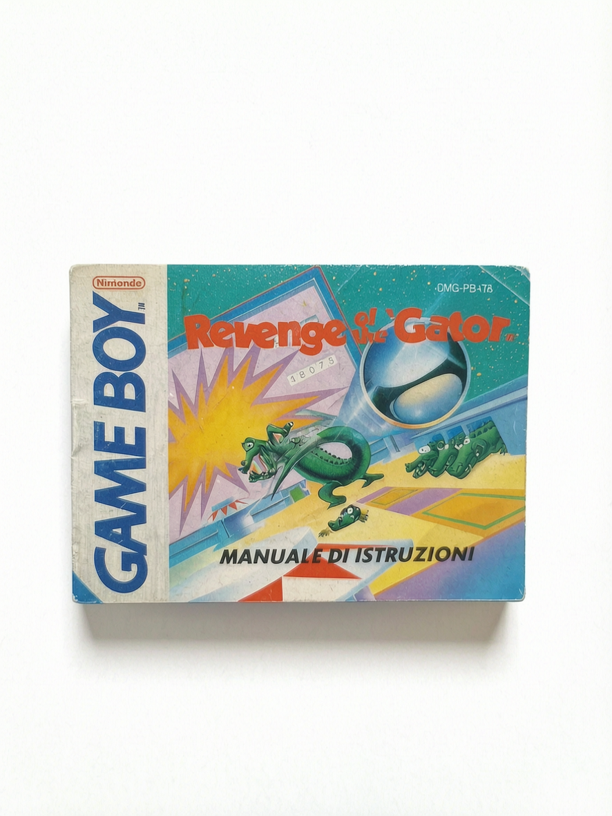 Revenge of the Gator - Game Boy - Notice seule - Version italienne
