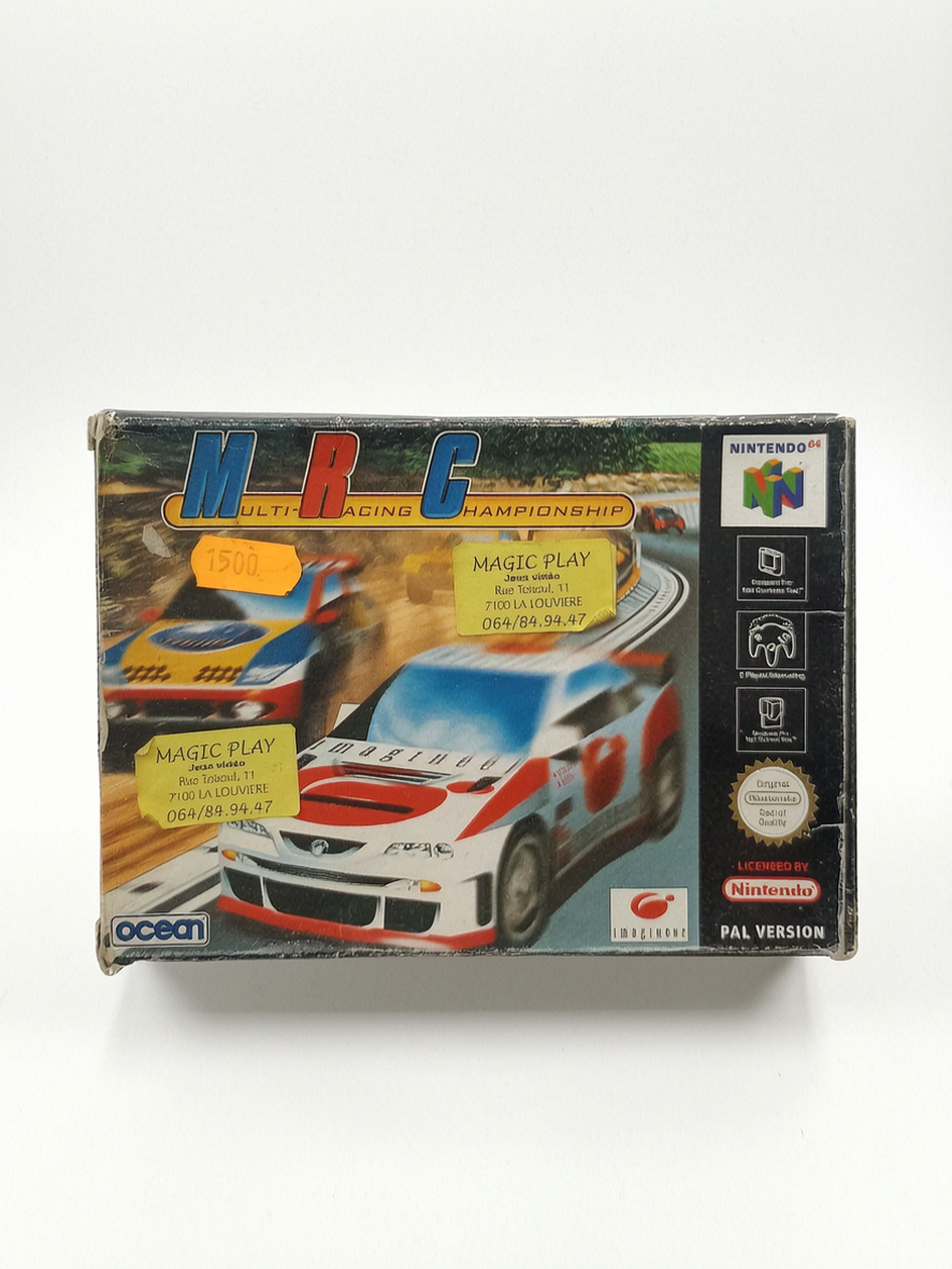 MRC: Multi-Racing Championship - Nintendo 64 - Boîte
