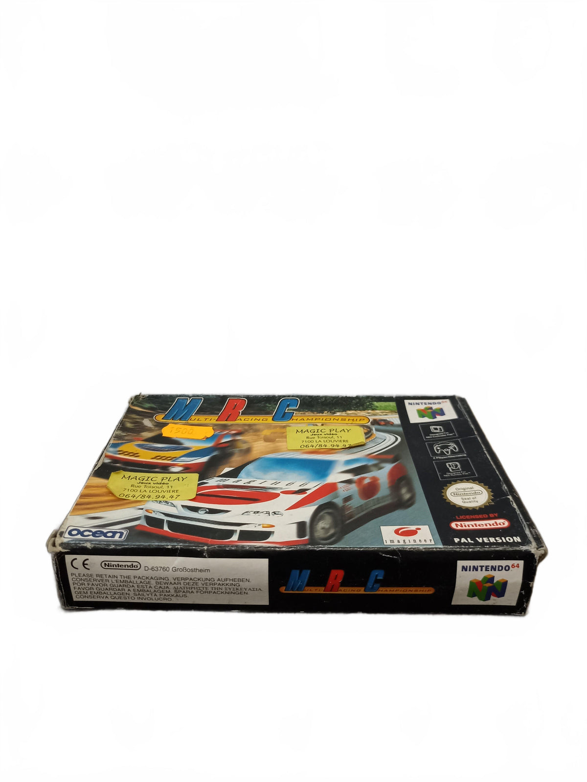 MRC: Multi-Racing Championship - Nintendo 64 - Boîte