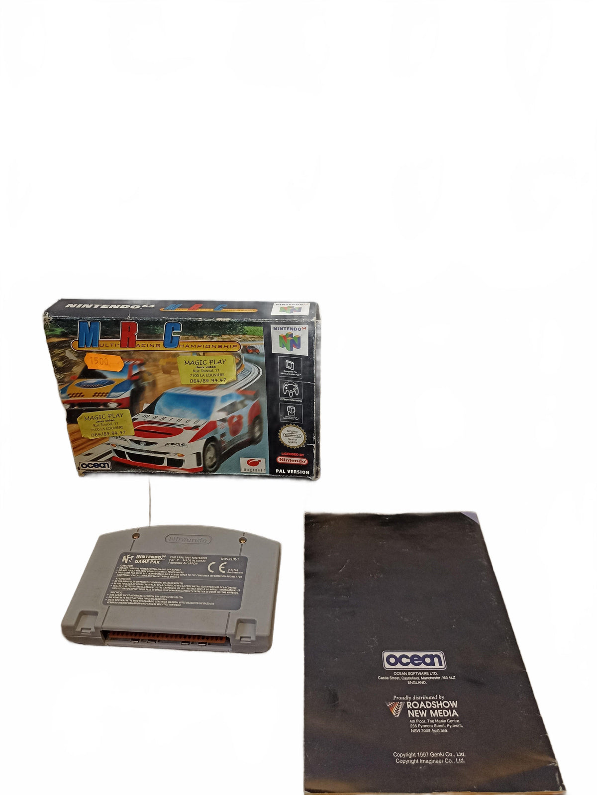 MRC: Multi-Racing Championship - Nintendo 64 - Boîte