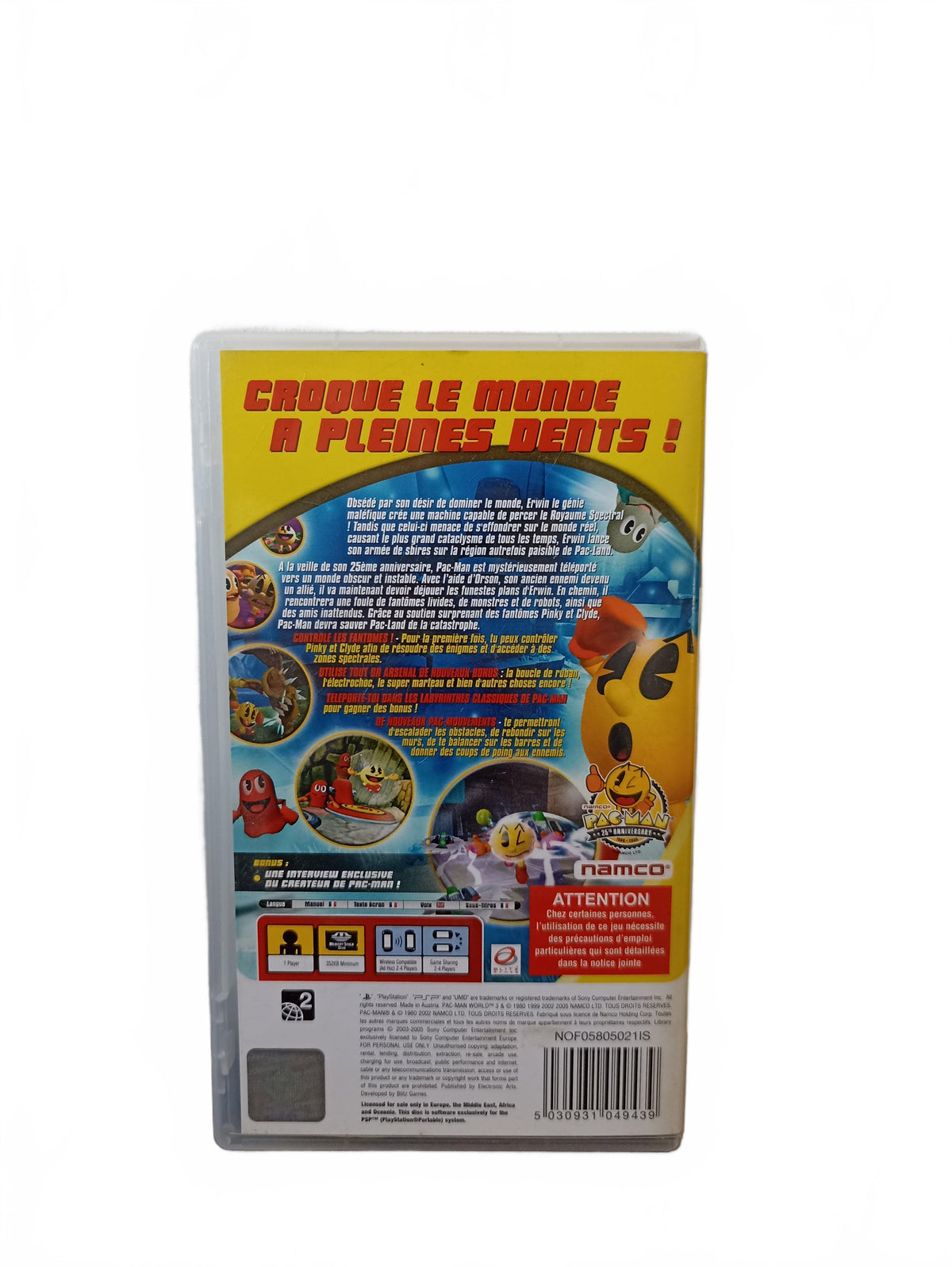 Pac-Man World 3 - Playstation Portable