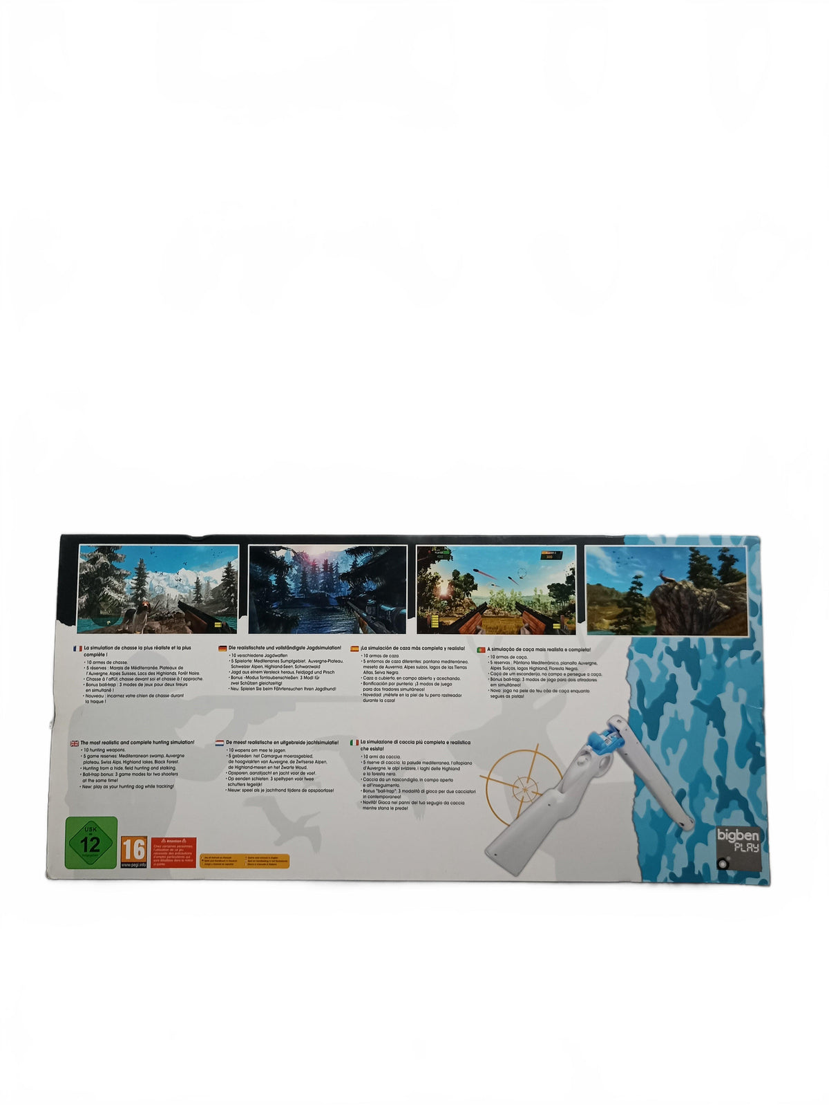 Hunter's Trophy 2 Europa + Ball-Trap - Wii U - Pack avec accessoire fusil