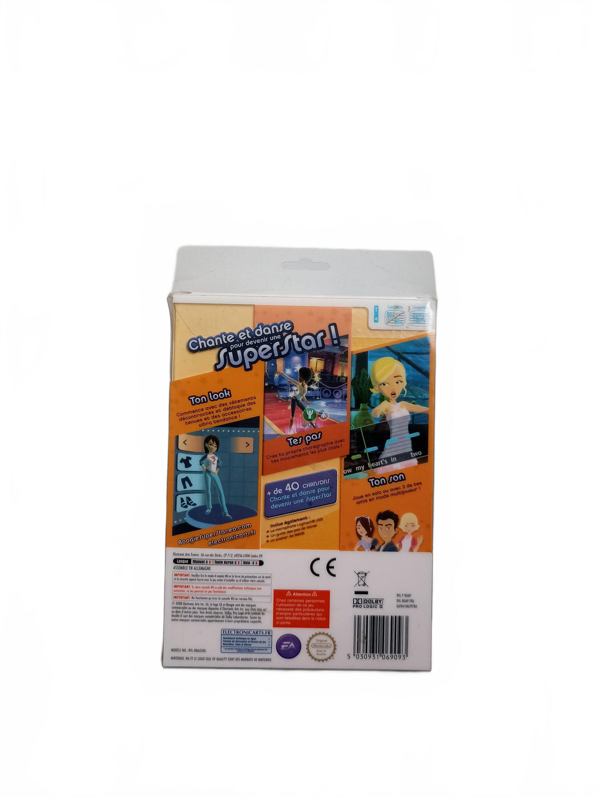 Boogie Superstar - Wii - Pack avec microphone