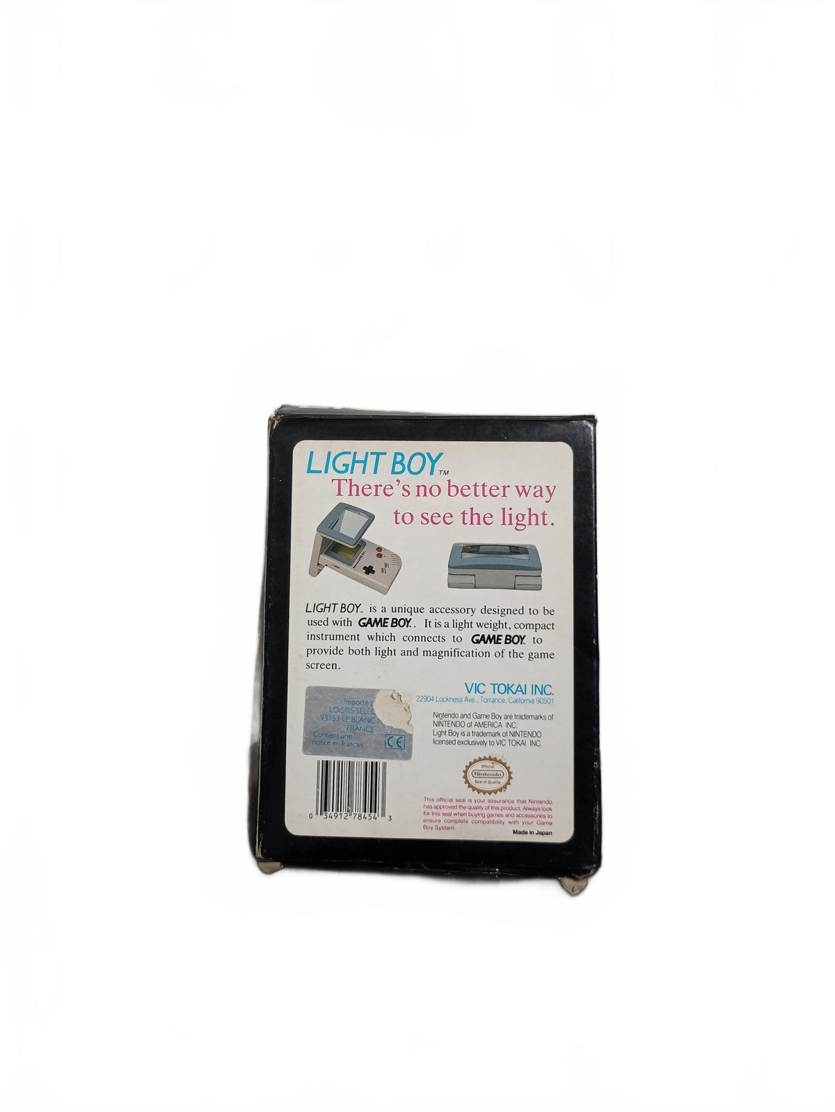 Light Boy - Game Boy - Accessoire éclairage/loupe - VIC Tokai - En boîte