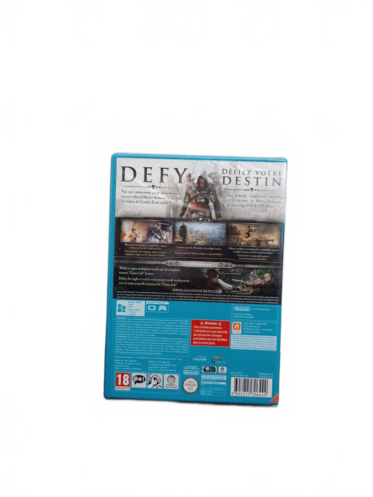 Assassin’s Creed IV: Black Flag - Wii U - Sous Blister