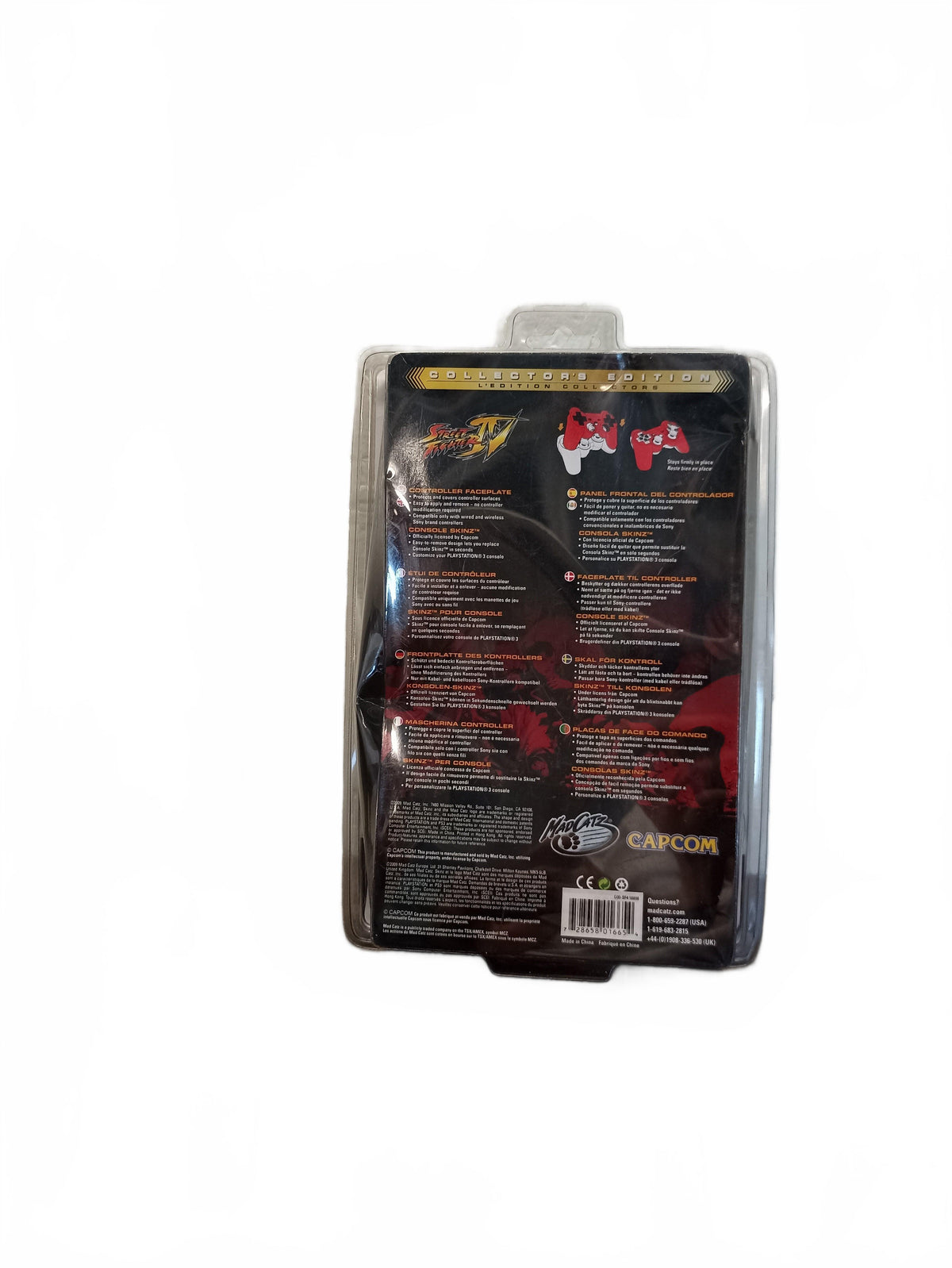 Coque Manette Street Fighter IV Playstation 3 (PS3) Sous blister