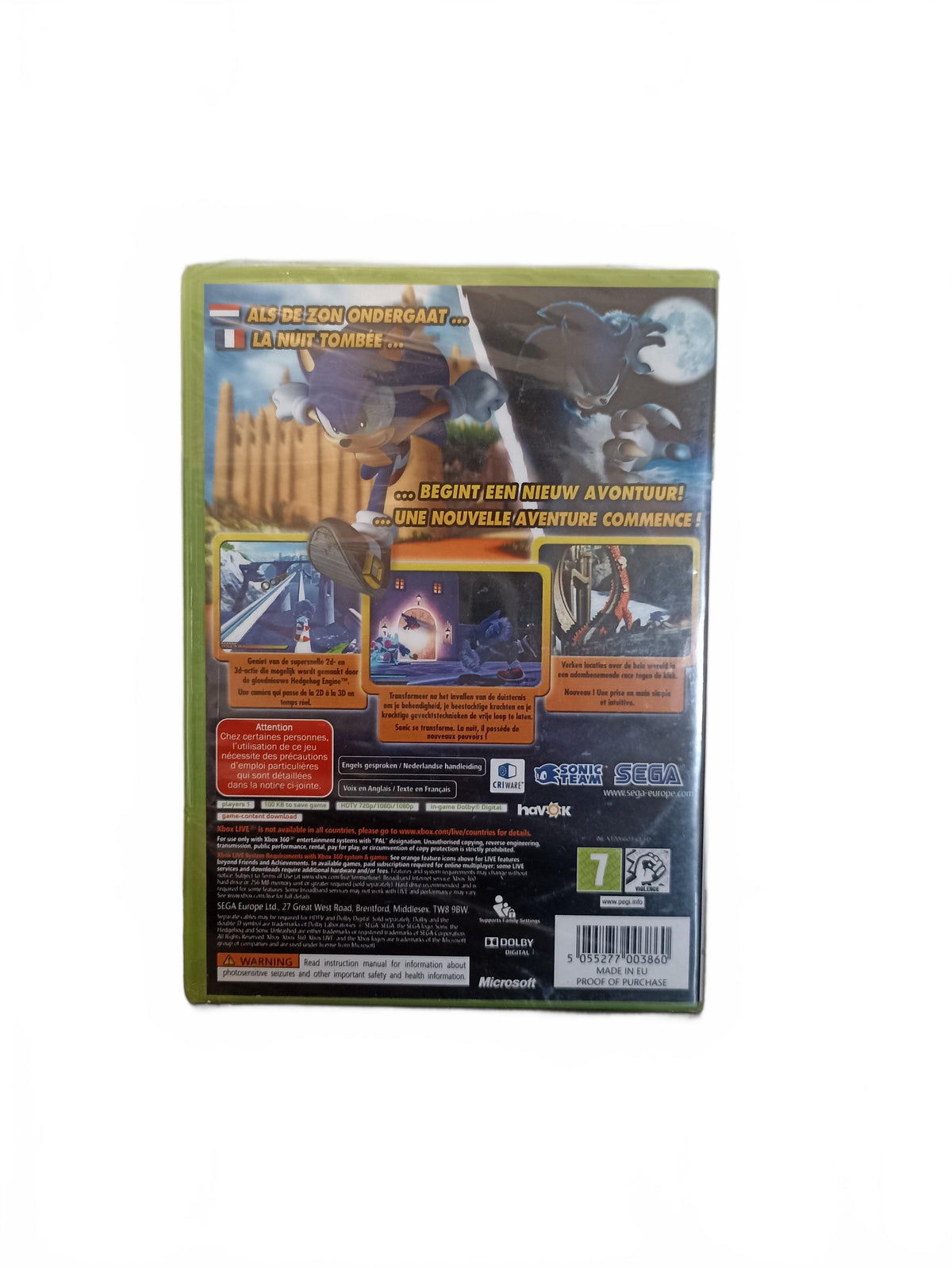 Sonic Unleashed – Xbox 360 Classics Blister