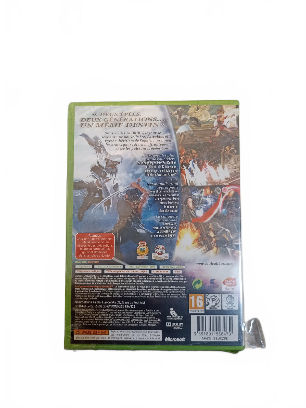 SoulCalibur V – Xbox 360 Blister