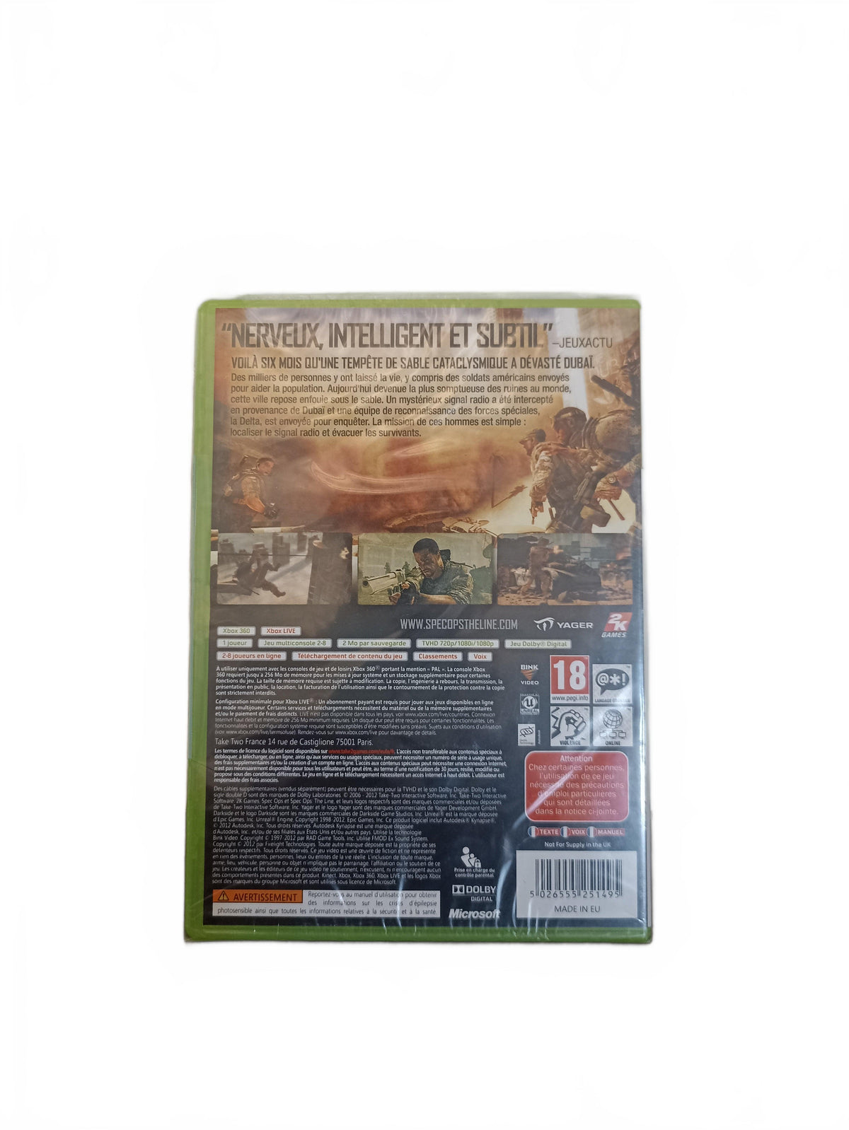 Spec Ops: The Line – Xbox 360 Blister