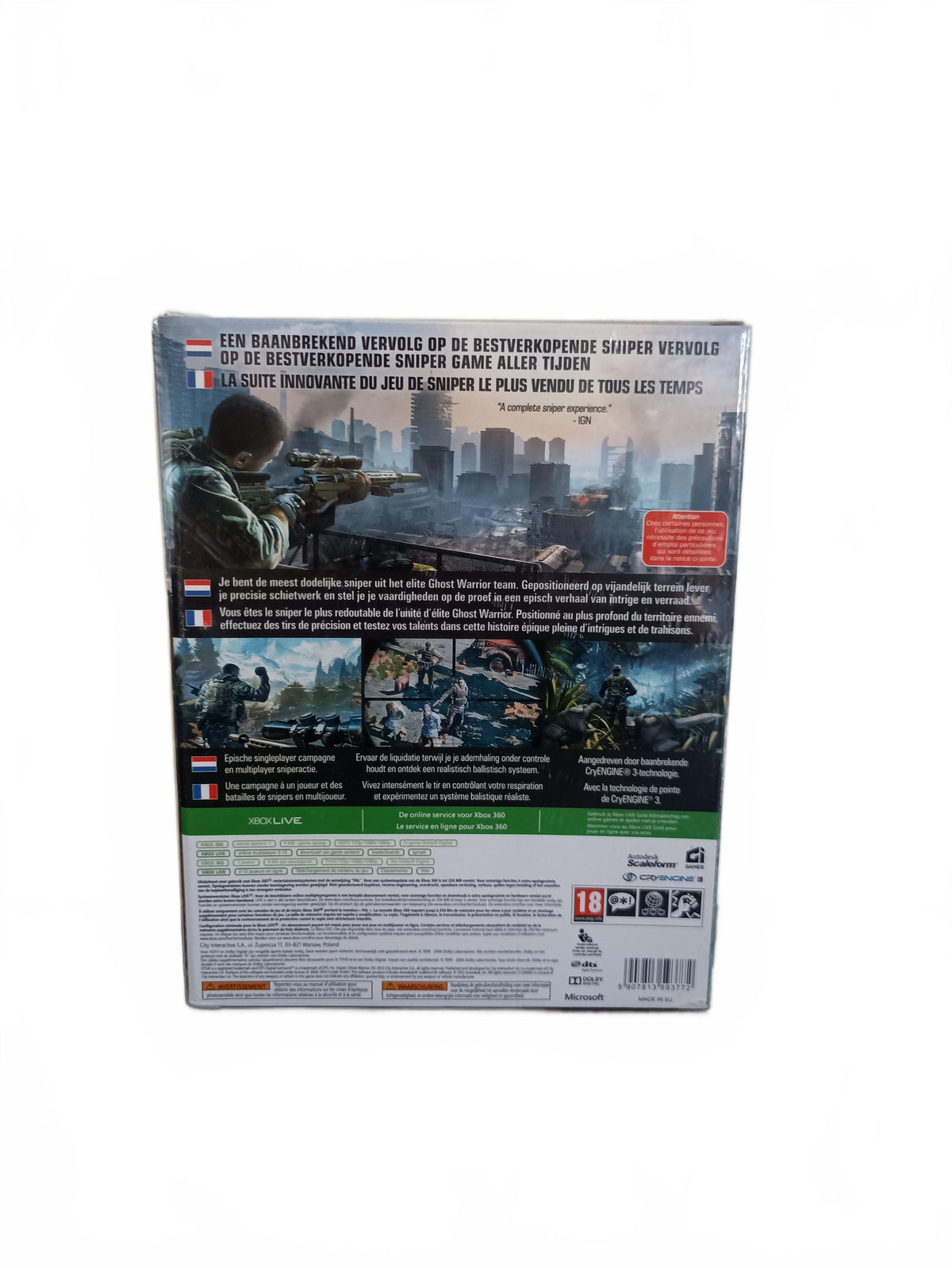 Sniper: Ghost Warrior 2 Collector’s Edition Xbox 360 Neuf