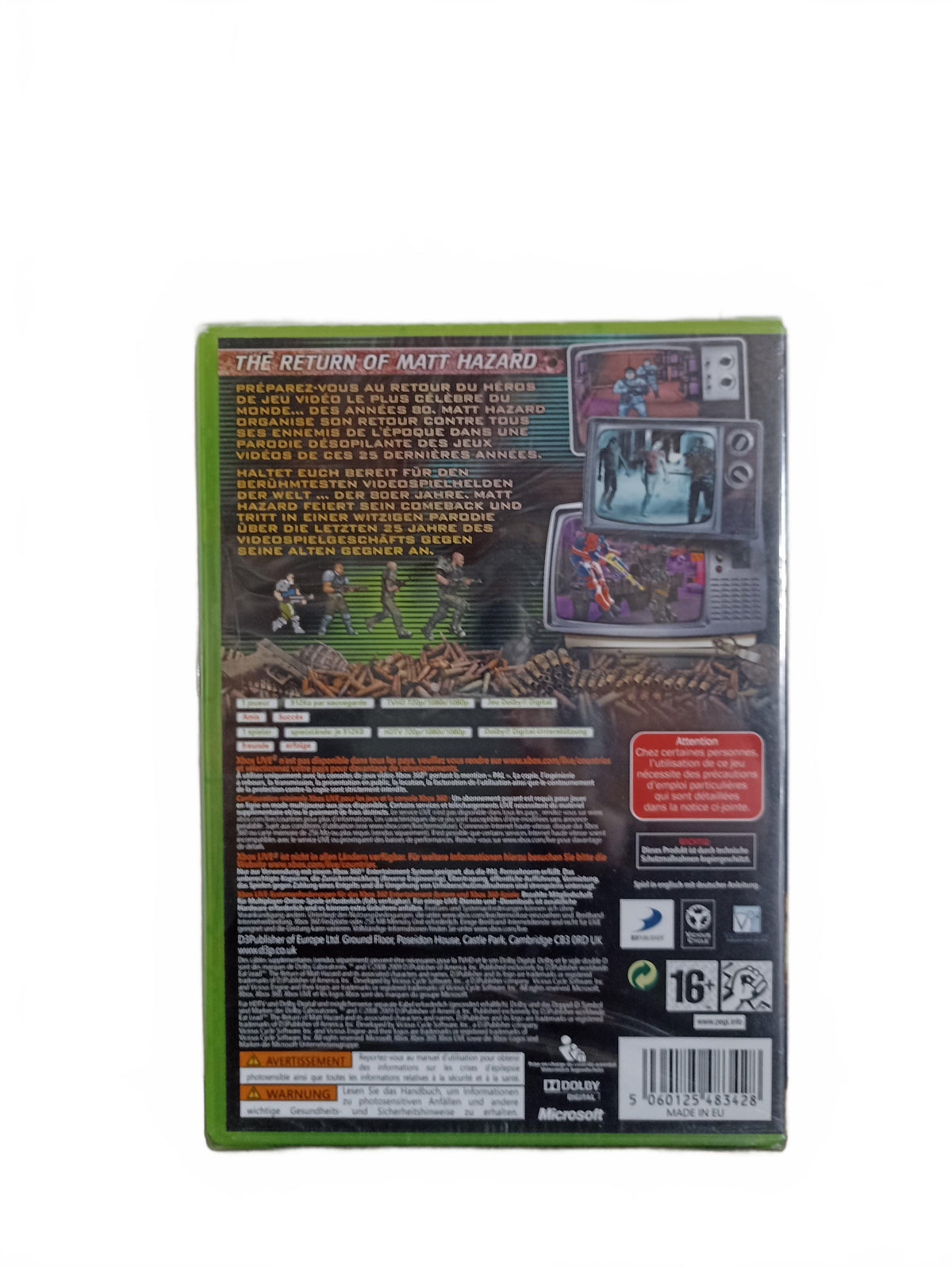 Eat Lead Xbox 360 Blister
