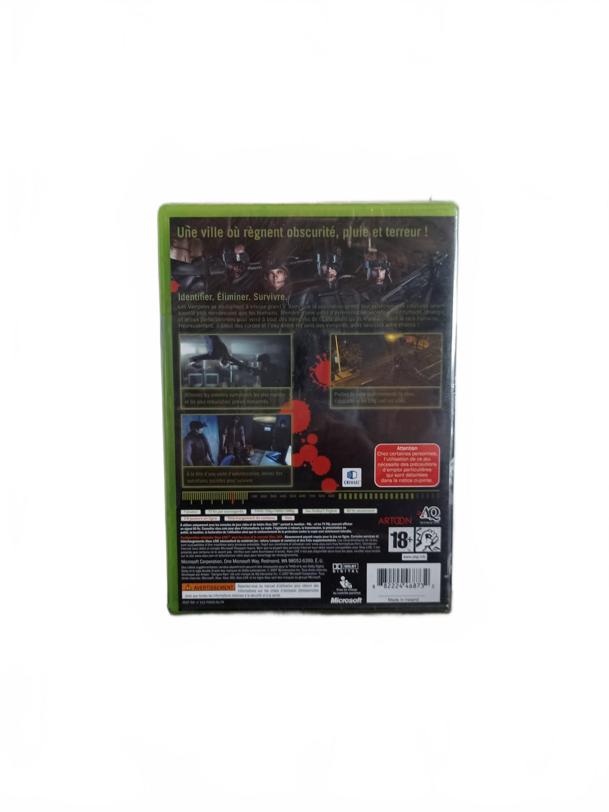 Vampire Rain Xbox 360 Blister