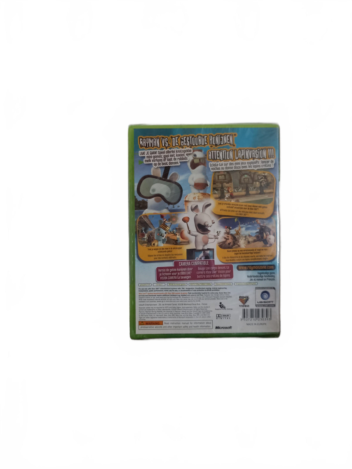Rayman Raving Rabbids Xbox 360 Blister