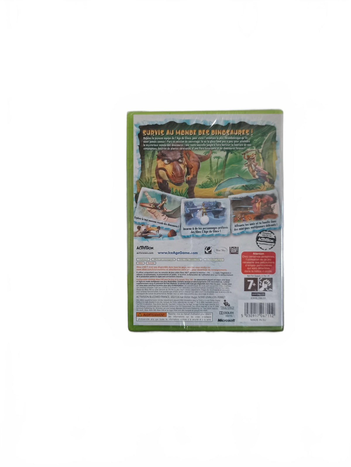 L'age de Glace 3 Xbox 360 Blister