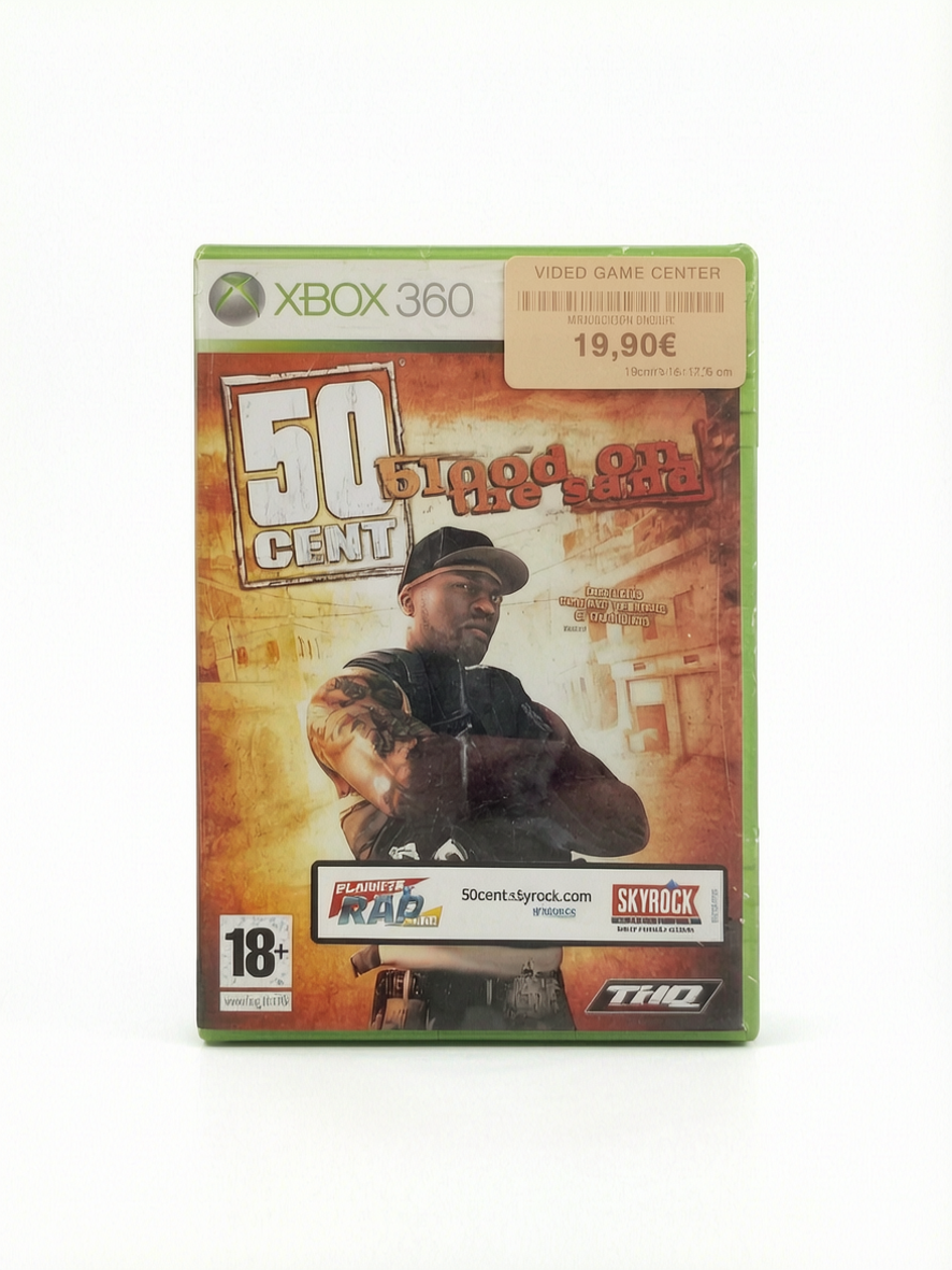 50 Cent Blood On The Sand Xbox 360 Reblister