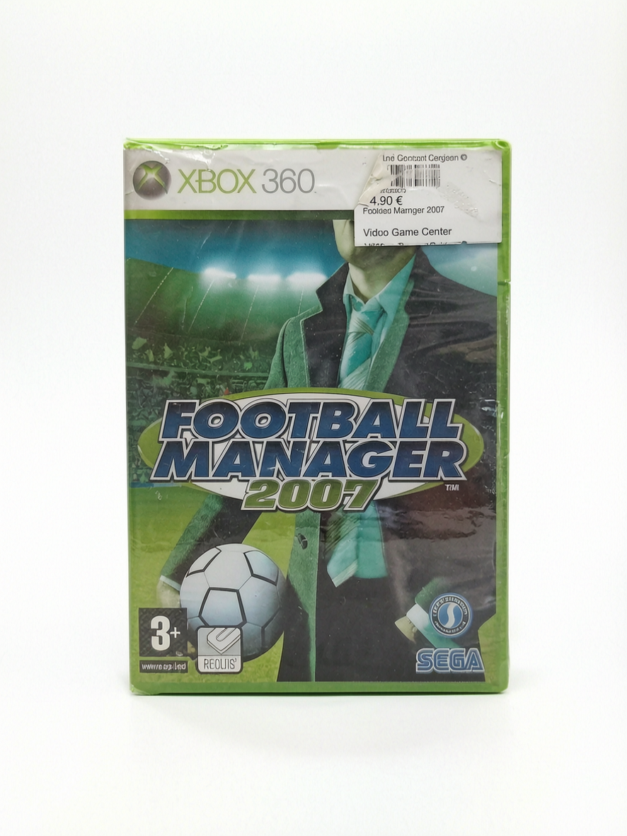 Football Manager 2007 Xbox 360 Blister