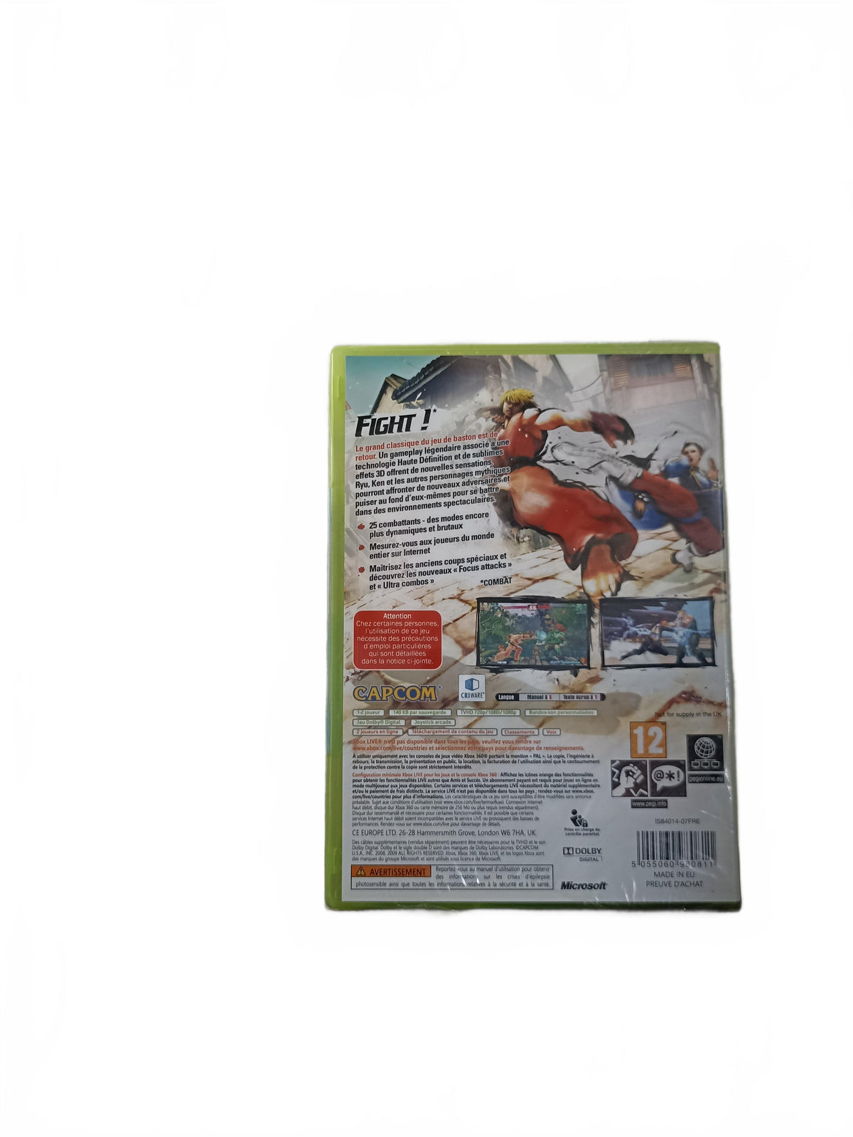 Street Fighter IV Xbox 360 Blister