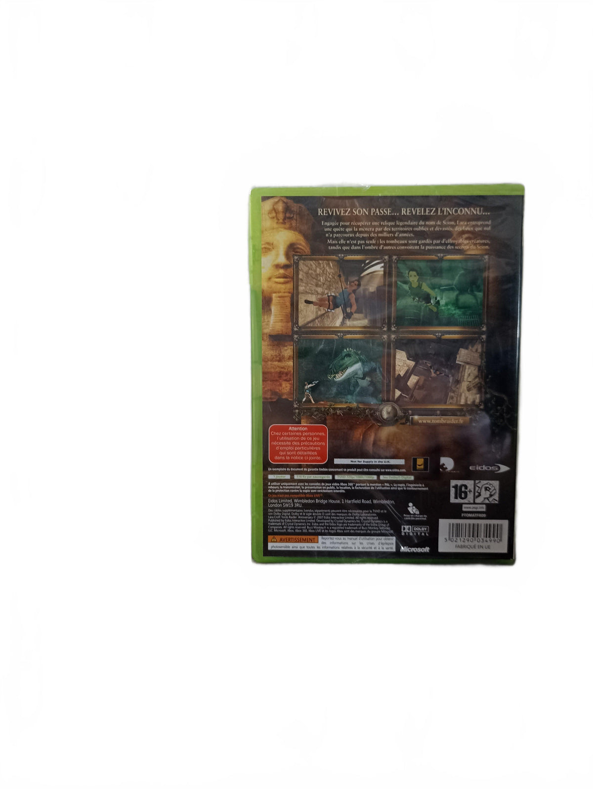 Tomb Raider Anniversary Xbox 360 Blister