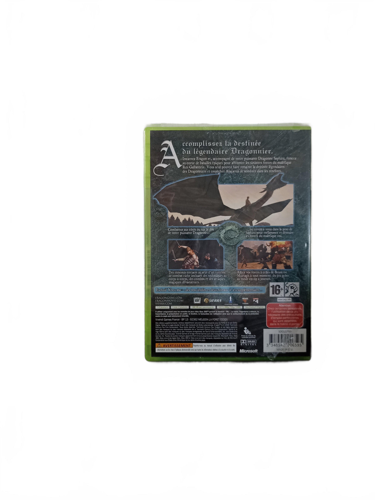 Eragon Xbox 360 Blister