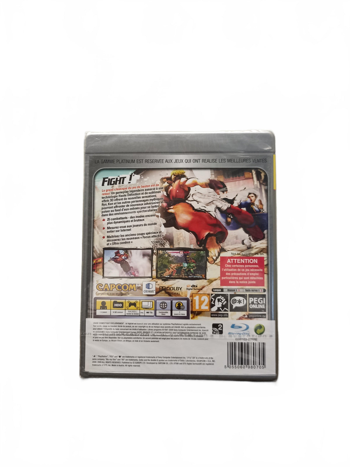 Street Fighter IV Platinum PS3 Blister