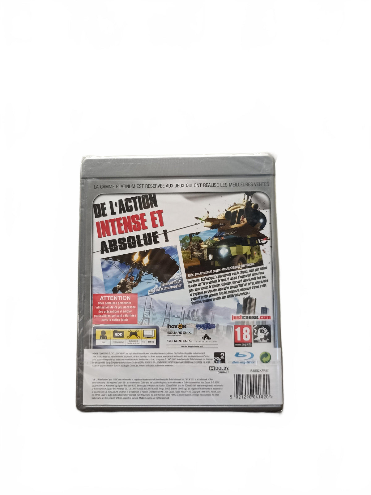 Just Cause 2 Platinum PS3 Blister