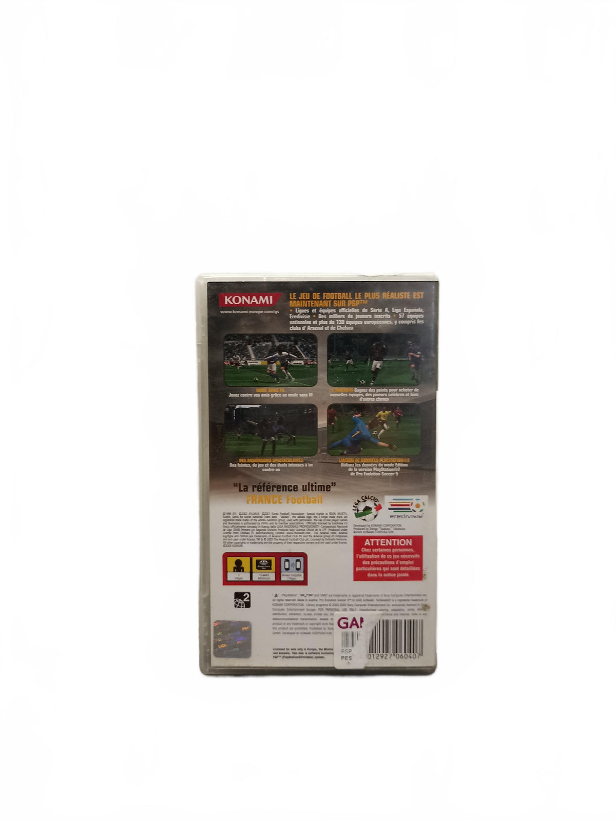 Pro Evolution Soccer 5 Playstation Portable Version PSP