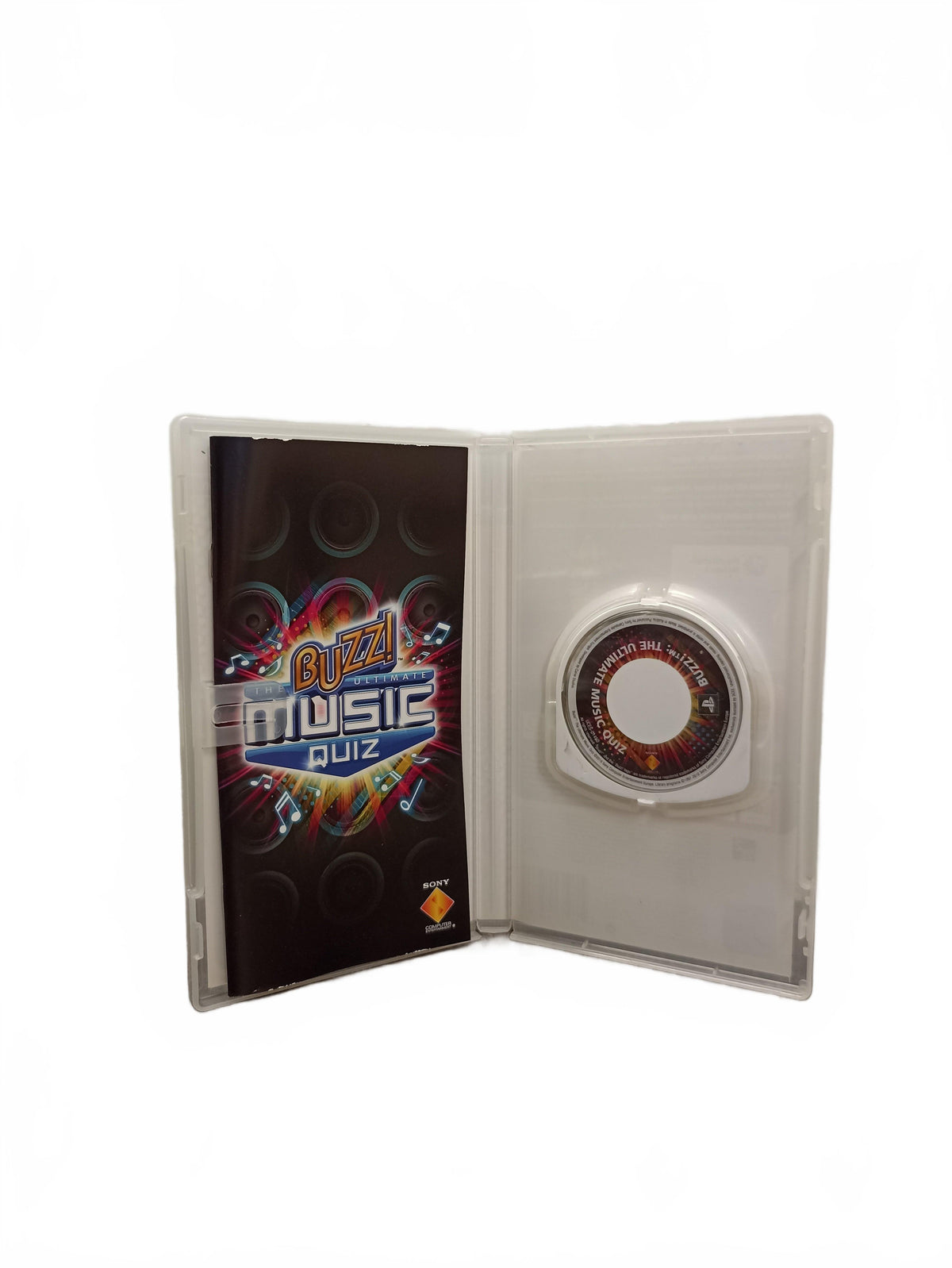 Buzz The Ultimate Music Quiz Playstation Portable Version PSP essentials