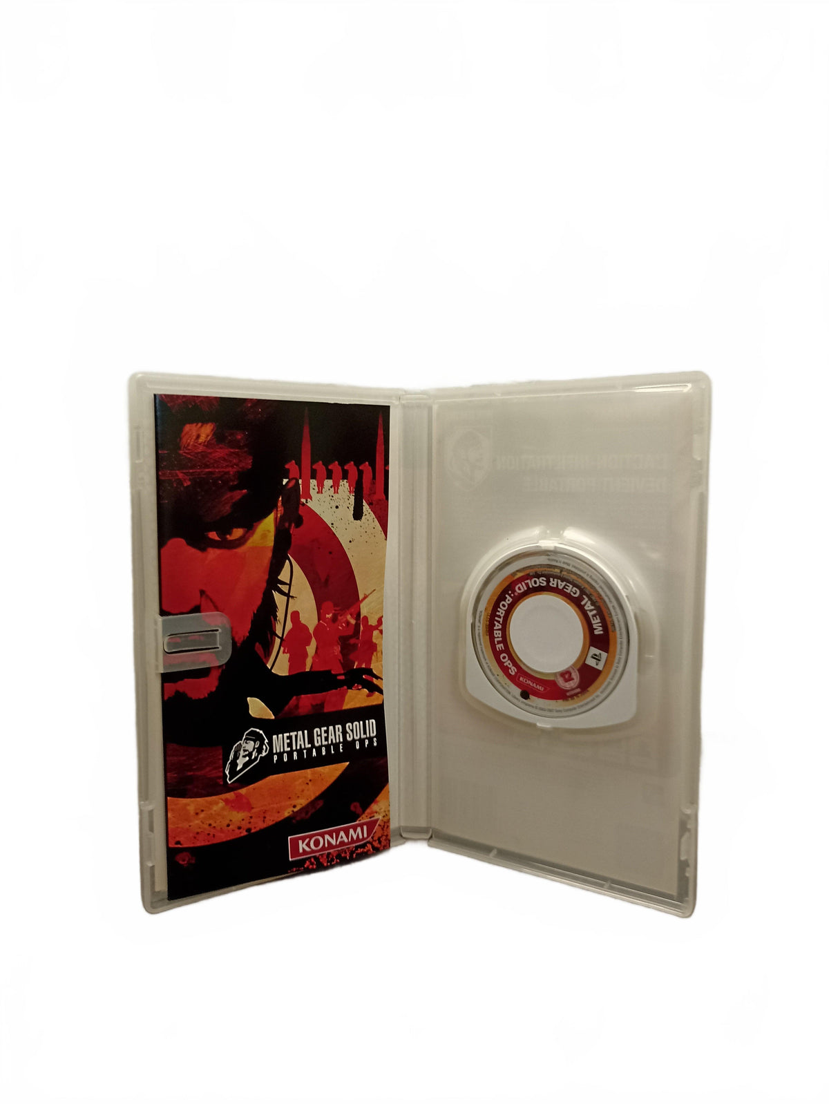 Metal Gear Solid Portable Ops Playstation Portable Version PSP Essentials