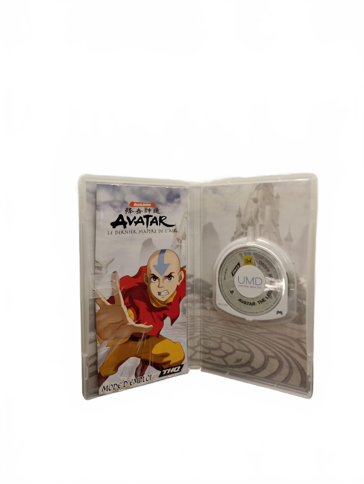 Avatar Le Dernier Maitre de L'air Playstation Portable Version PSP