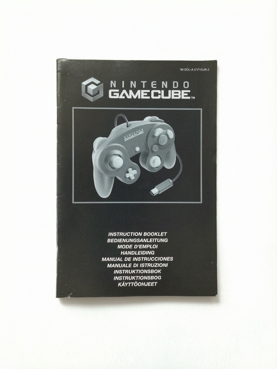 Notice Manette GameCube