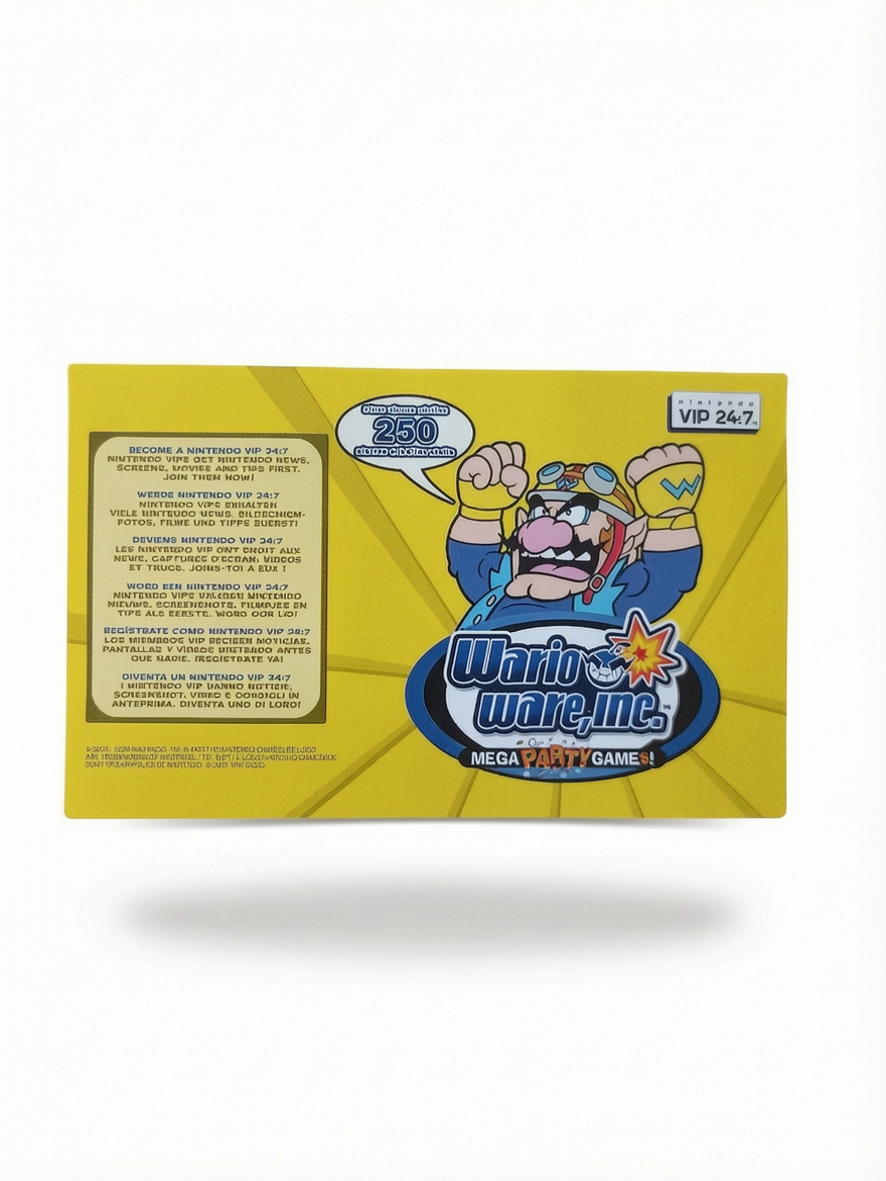 Carte VIP Wario Ware
