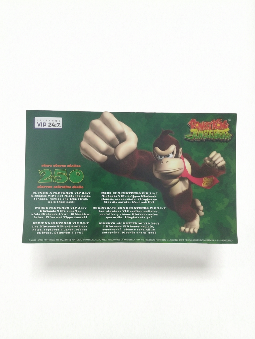 Carte VIP Donkey Kong Jungle Beat