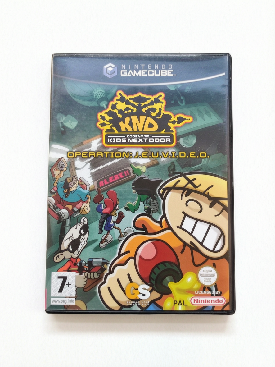 KND Codename : Kids Next Door - Operation : J.E.U.X.V.I.D.E.O. - Nintendo Gamecube