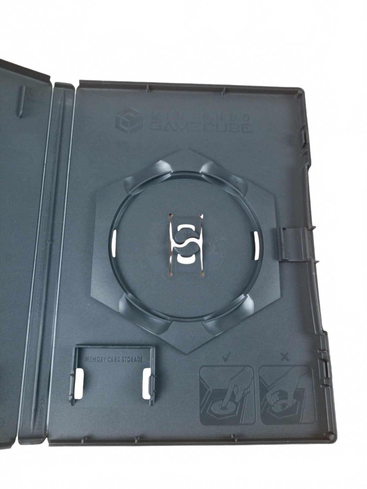 Boîte de jeu Noire Nintendo GameCube Authentique d'origine