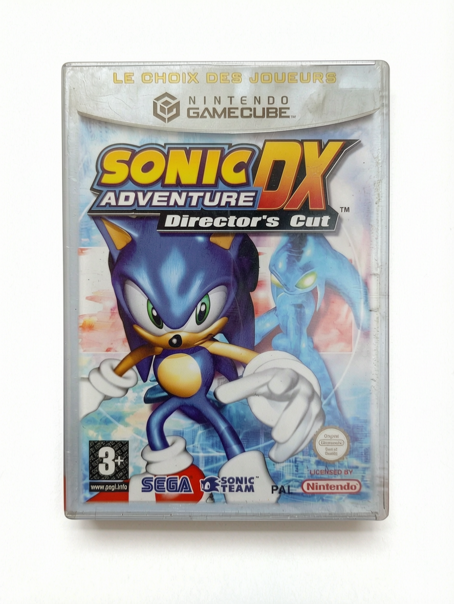 Sonic Adventure DX Director's Cut Version Le Choix des Joueurs Nintendo Gamecube