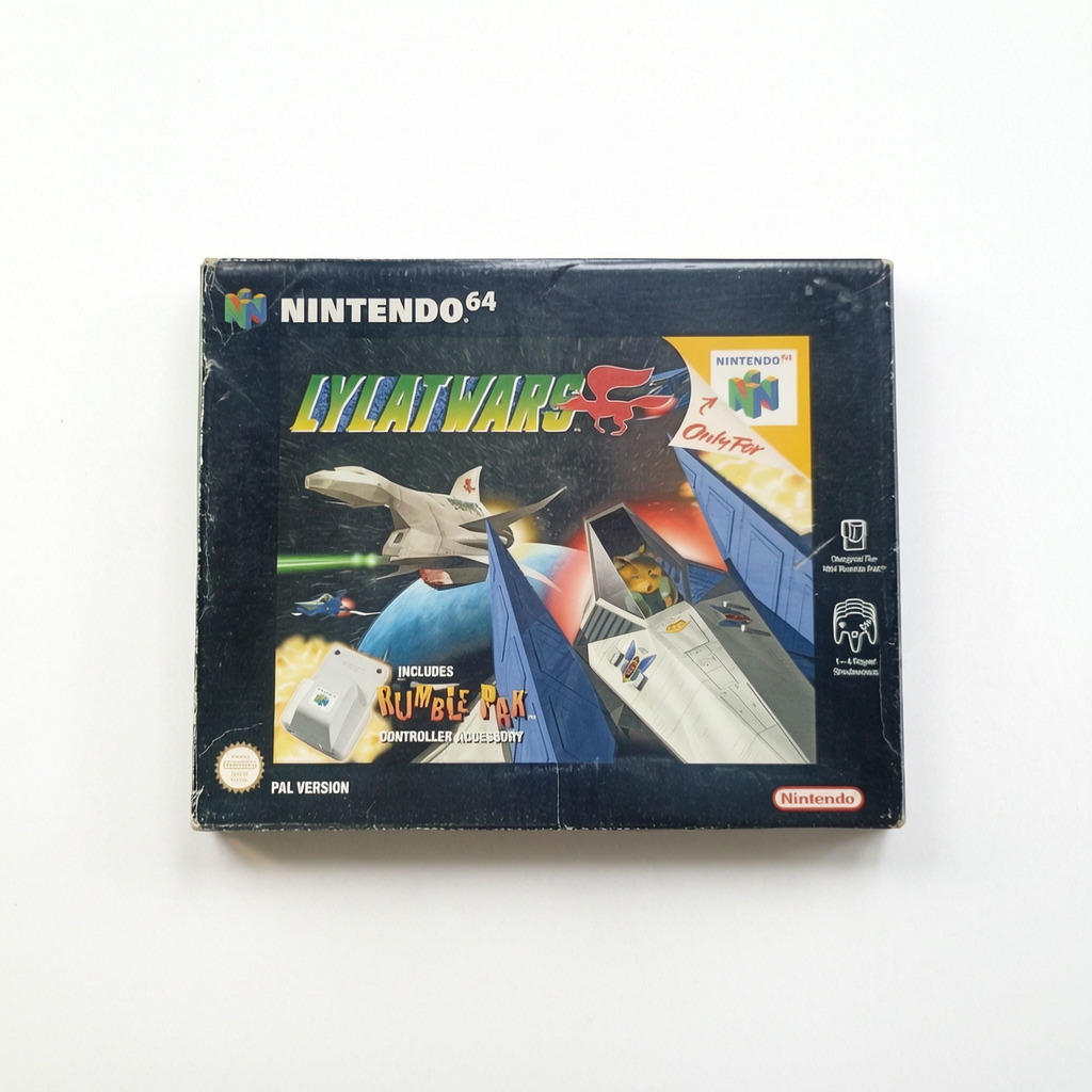 Lylat Wars en boîte UK Nintendo 64