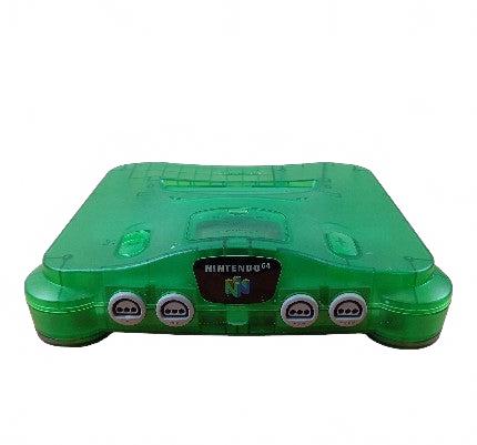 Console Nintendo 64 N64 Vert Transparent