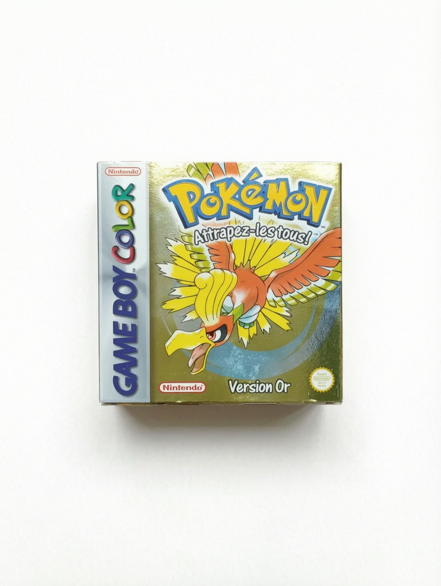 Pokémon Or Game Boy Color en boîte