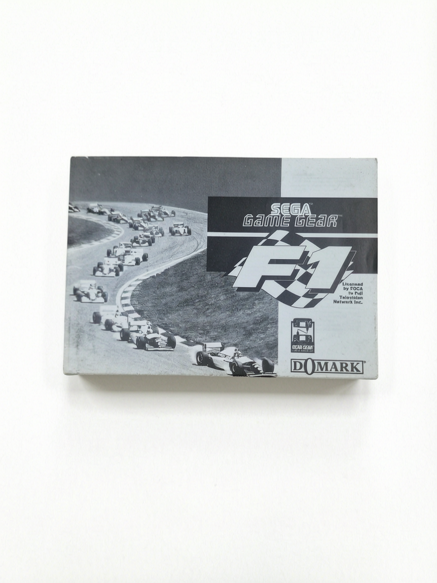 Notice F1 Game Gear