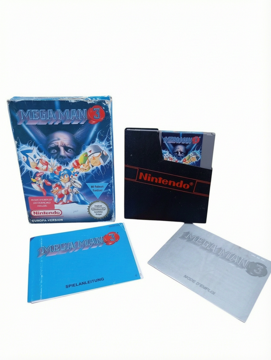 Mega Man 3 en boîte UKV
